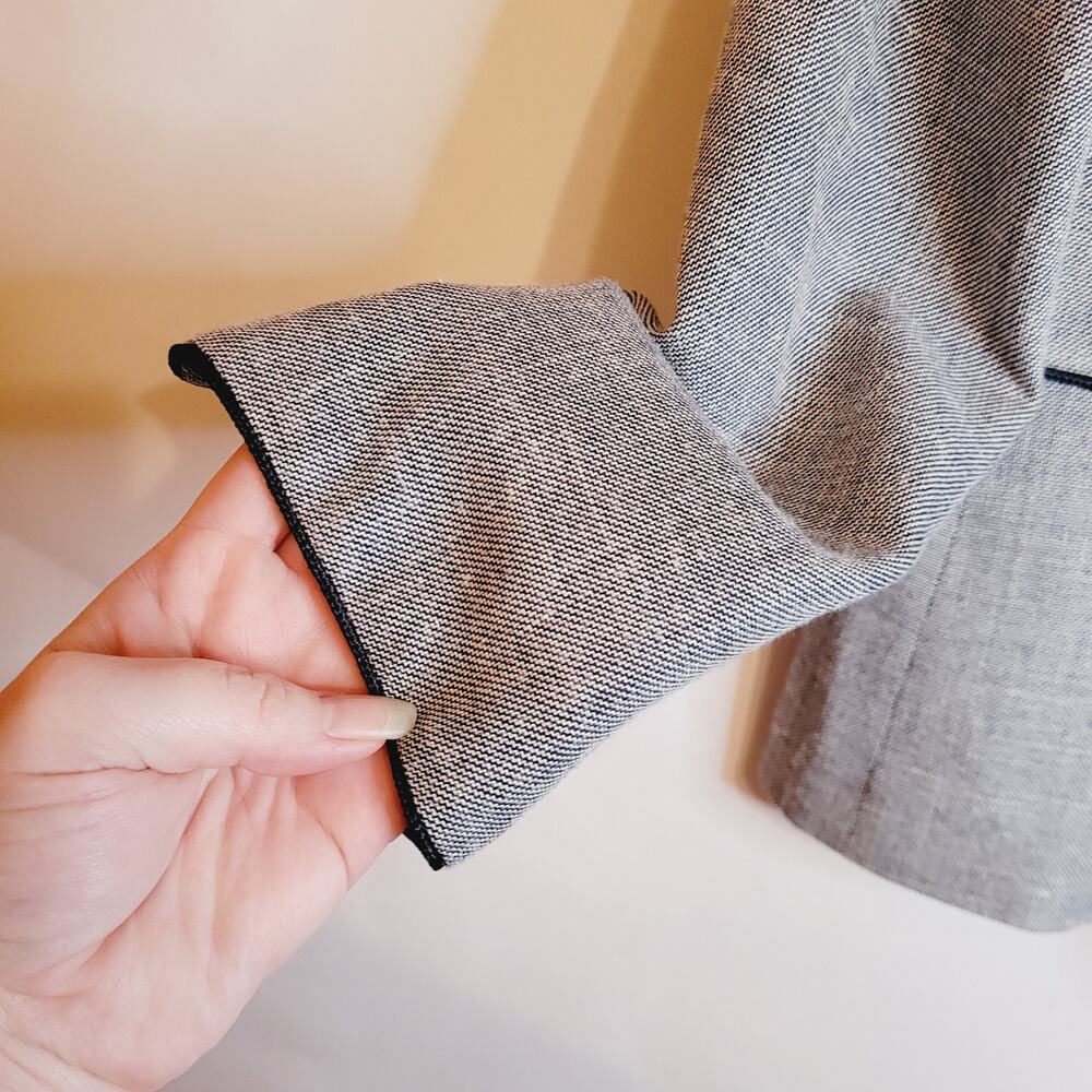 Vintage Pendleton Grey Three Button Wool Blazer W… - image 4